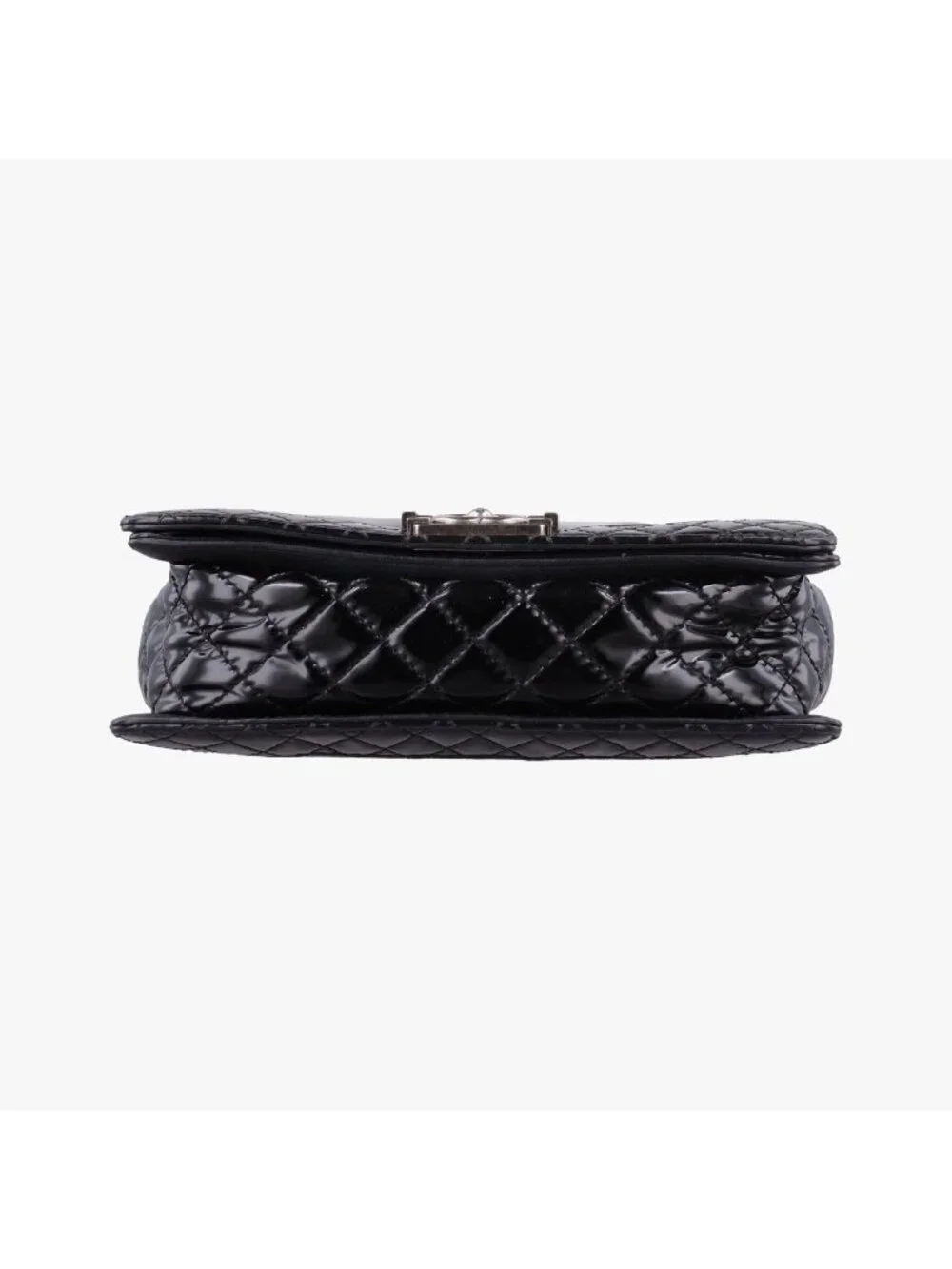 Chanel Boy Black Patent Shoulder Bag
